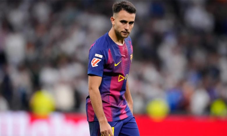 آخر المستجدات حول حالة إريك جارسيا بعد استبعاده من مواجهة برشلونة ونيوكاسل