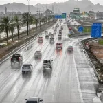 أمطار متفاوتة تؤثر على عدة مناطق في المملكة وحفر الباطن تسجل أعلى كمية هطول