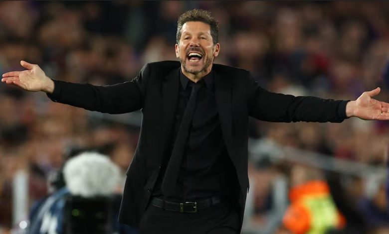 أمل سيميوني في مواجهة برشلونة بدوري أبطال أوروبا: حديث مع فليك حول هذا الموضوع