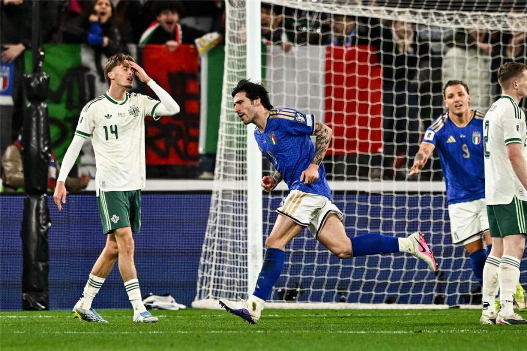 إيطاليا تتأهل إلى نهائي الملحق الأوروبي لكأس العالم 2026 بعد الفوز على أيرلندا الشمالية.. وليفاندوفسكي يقود بولندا إلى النجاح