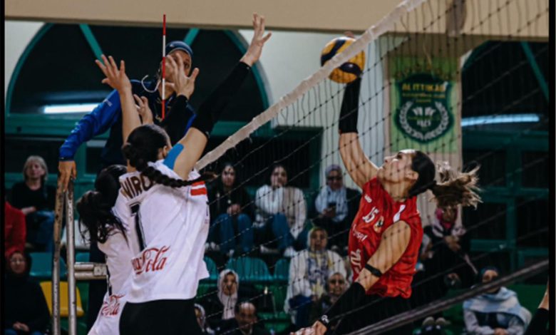 الأهلي يتوج بلقب كأس مصر للكرة الطائرة للإناث بفوزه على الزمالك