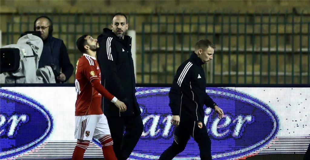 الأهلي يكشف تفاصيل إصابة كريم فؤاد خلال مواجهة المقاولون العرب