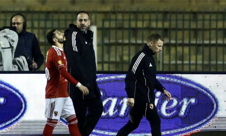 الأهلي يكشف تفاصيل إصابة كريم فؤاد خلال مواجهة المقاولون العرب