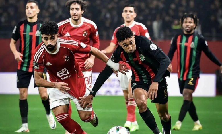 <p><strong>الإفصاح عن القرار الرسمي من كاف بشأن أحداث مباراة الأهلي والجيش الملكي</strong></p>