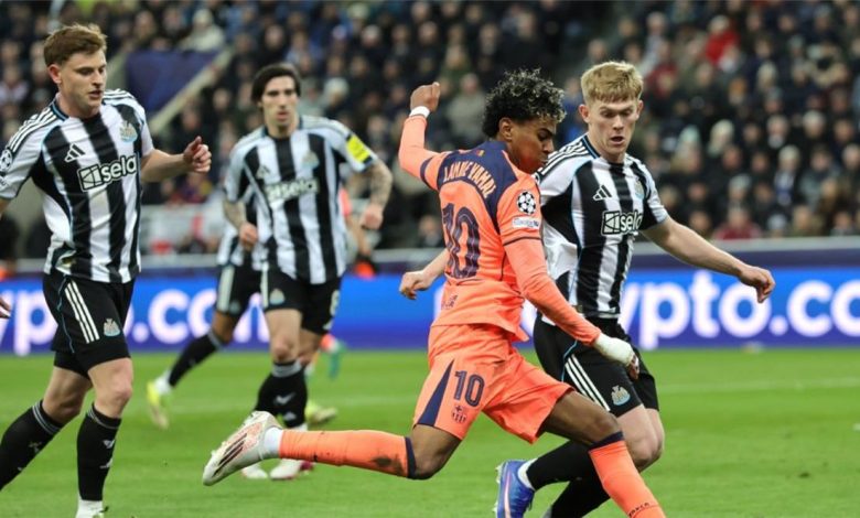 التشكيلة المرتقبة لبرشلونة في مواجهة نيوكاسل بدوري أبطال أوروبا اليوم