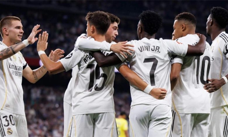 <p><strong>التشكيلة المرتقبة لريال مدريد في مواجهة خيتافي اليوم بالدوري الإسباني</strong></p>