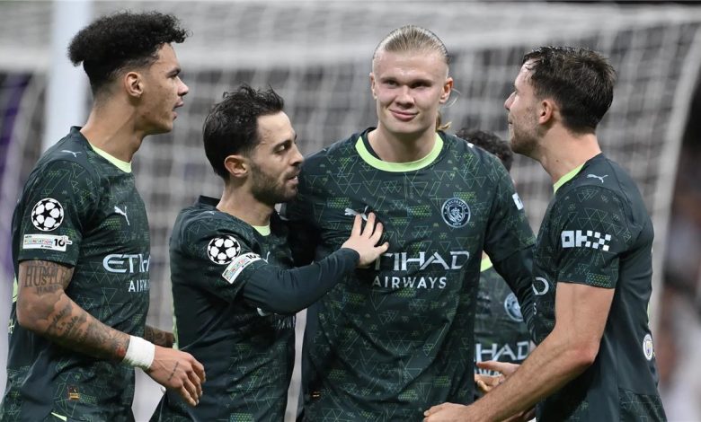 التشكيلة المرتقبة لمانشستر سيتي لمواجهة ريال مدريد في دوري أبطال أوروبا اليوم