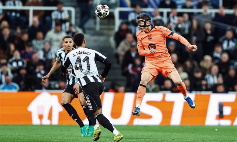 التفاصيل الكاملة لموعد مباراة الإياب بين برشلونة ونيوكاسل في دوري أبطال أوروبا