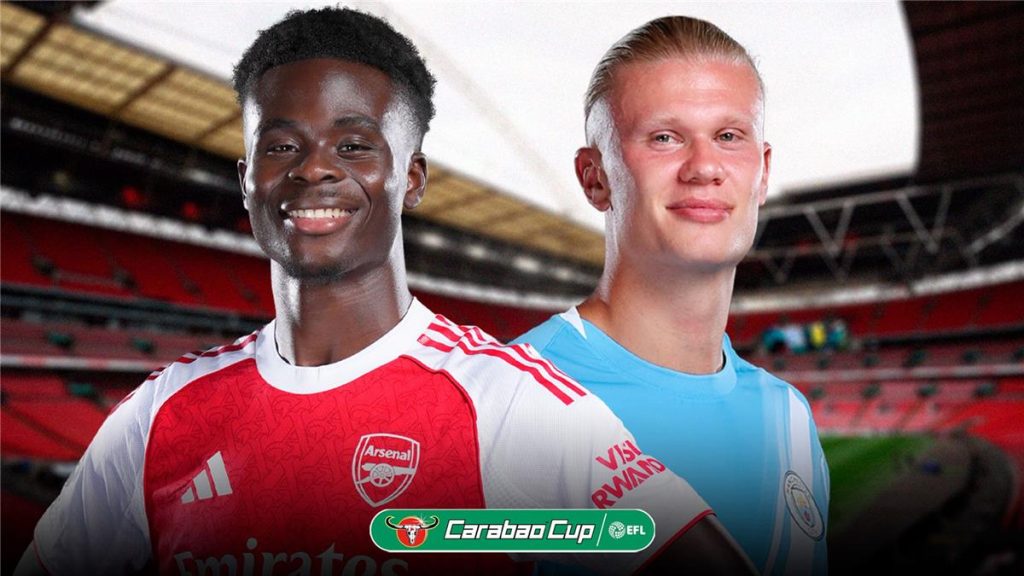 التوقيت والقناة الناقلة لمباراة نهائي كأس كاراباو بين مانشستر سيتي وآرسنال اليوم، مع تفاصيل المعلق