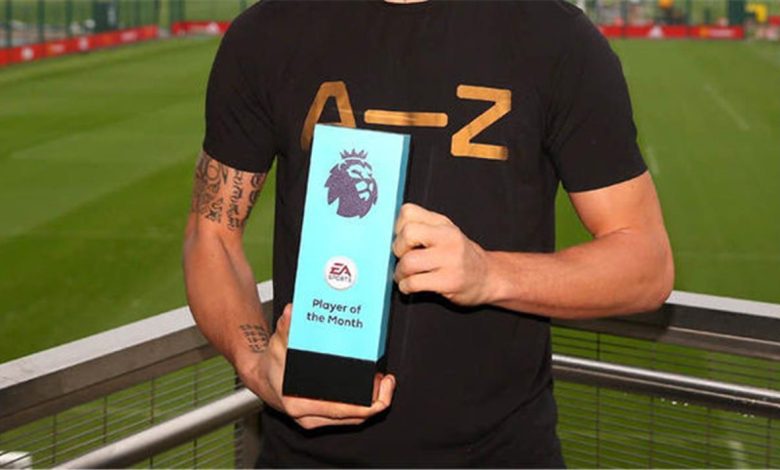 الدوري الإنجليزي يُكرم الفائز بجائزة أفضل لاعب لشهر فبراير