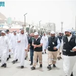 الربيعة يزور مشاريع تطوير المشاعر المقدسة للاطلاع على جاهزيتها لموسم حج 1447هـ