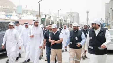 الربيعة يزور مشاريع تطوير المشاعر المقدسة للاطلاع على جاهزيتها لموسم حج 1447هـ