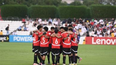 القناة الرسمية لبث مباراة مصر والمغرب في التصفيات المؤهلة لكأس أمم إفريقيا للناشئين اليوم