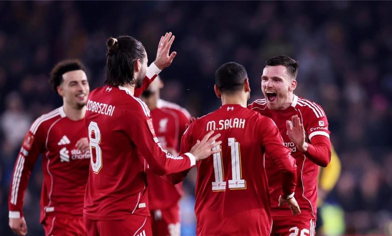 تتويج أفضل لاعب في مباراة ولفرهامبتون بكأس الاتحاد الإنجليزي من اختيار جماهير ليفربول