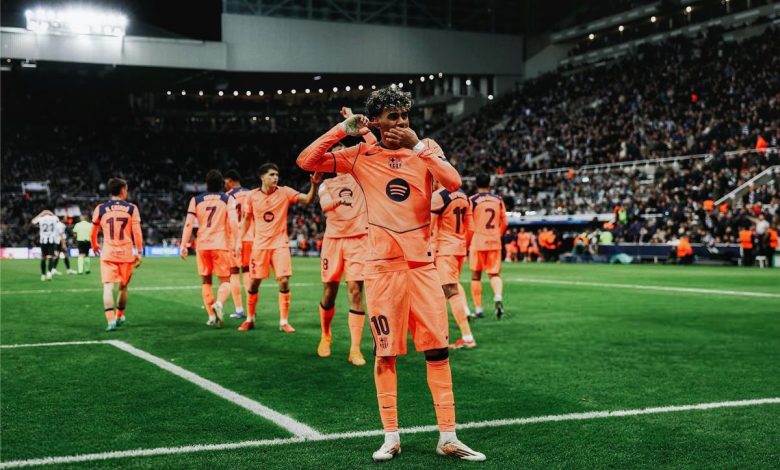 تحديد موعد مباراة برشلونة المقبلة عقب التعادل مع نيوكاسل في دوري أبطال أوروبا