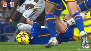 "تحليل تحكيمي حصري: هل أفلح مدافع ريال مدريد في تجنب الطرد؟ تفاصيل مثيرة حول لقطة روديجر"