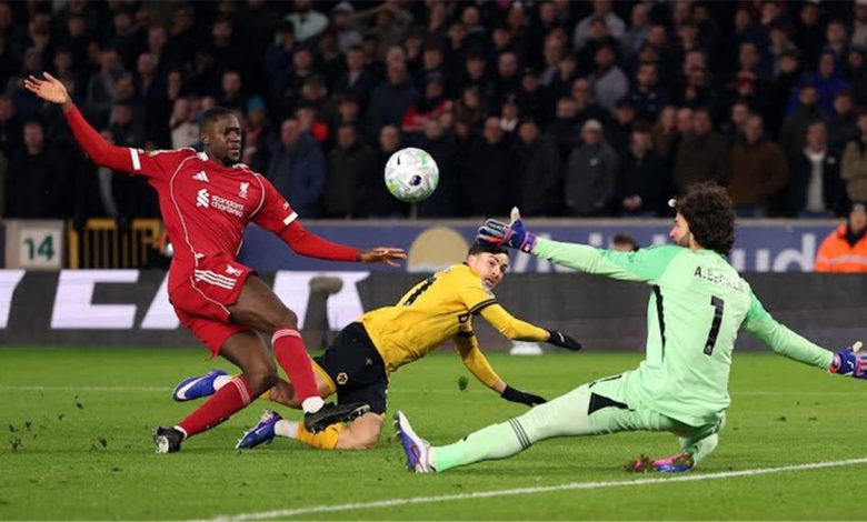 تحليل ترتيب الدوري الإنجليزي بعد خسارة ليفربول أمام ولفرهامبتون