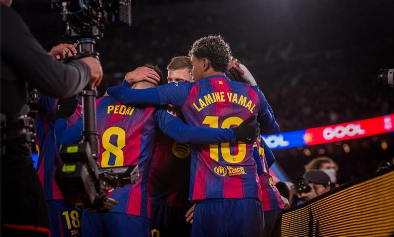 تشكيلة برشلونة لمواجهة أتلتيكو مدريد في نصف نهائي كأس ملك إسبانيا