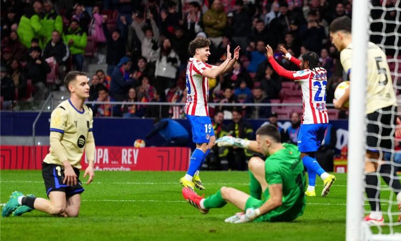 تغطية حصرية: القنوات الناقلة لمباراة برشلونة ضد أتلتيكو مدريد في كأس ملك إسبانيا اليوم