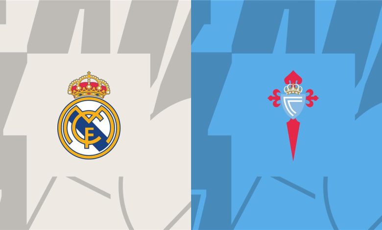 تفاصيل مباراة ريال مدريد وسيلتا فيجو اليوم في الدوري الإسباني: الموعد، القناة الناقلة، والمعلق
