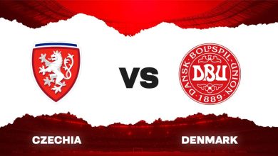 تفاصيل موعد والقناة الناقلة لمباراة الدنمارك والتشيك اليوم في الملحق المؤهل لكأس العالم مع اسم المعلق