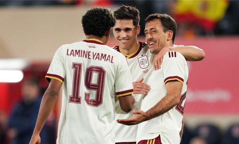 توقعات التشكيلة الأساسية لمنتخب إسبانيا في مواجهة مصر اليوم