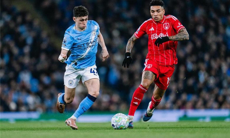 جدول مباراة مانشستر سيتي القادمة بعد تعادله مع نوتينغهام فورست في الدوري الإنجليزي