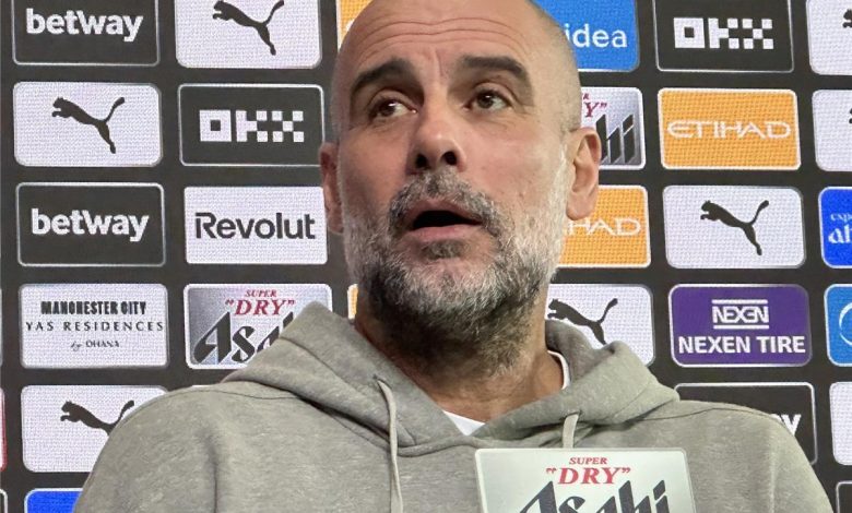 <p><strong>جوارديو: لن أشرح استراتيجيتي ضد ريال مدريد بسبب الخسارة… والدوري الإنجليزي يفقد مكانته</strong></p>