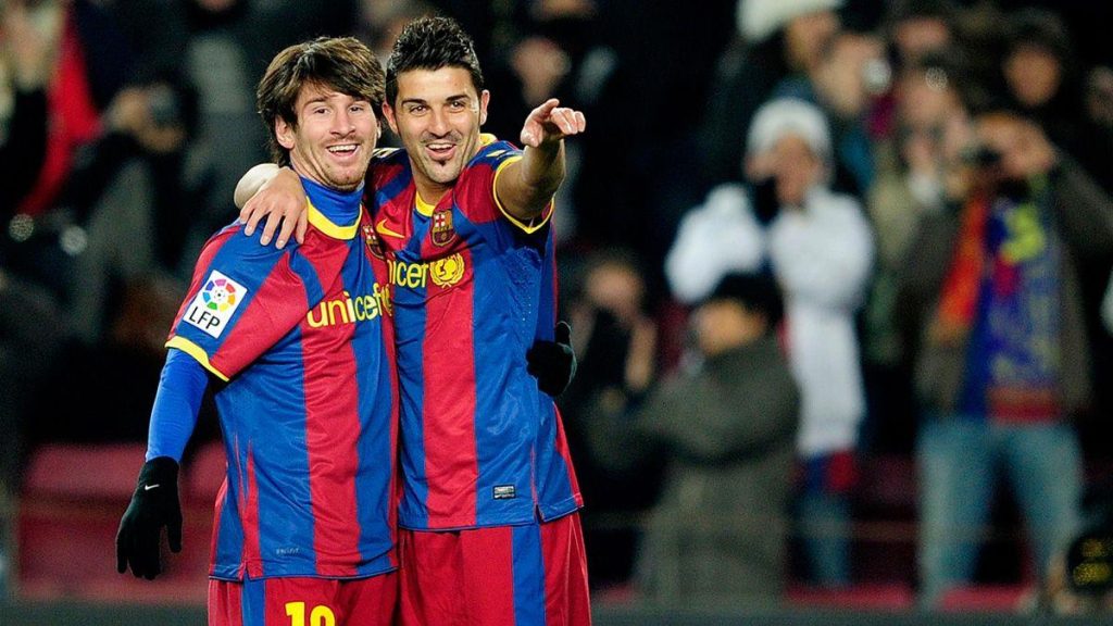 ديفيد فيا: ميسي لا يُضاهى وتقديري له تزايد خلال فترة لعبي في برشلونة