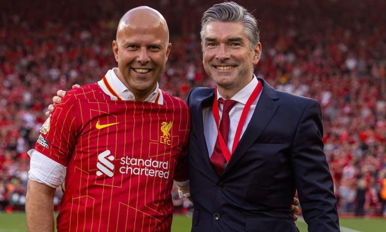 ذا أتلتيك تكشف الموقف الرسمي لليفربول بشأن مستقبل آرني سلوت في الصيف القادم