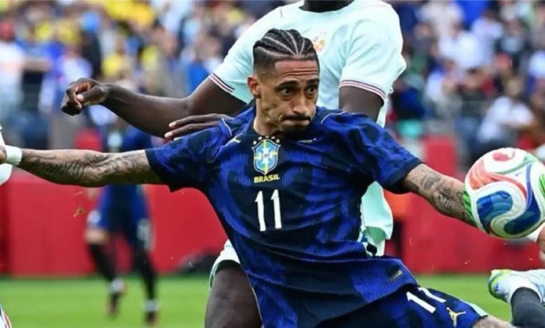 رافينها يثير مخاوف جماهير برشلونة خلال مواجهة البرازيل وفرنسا الودية