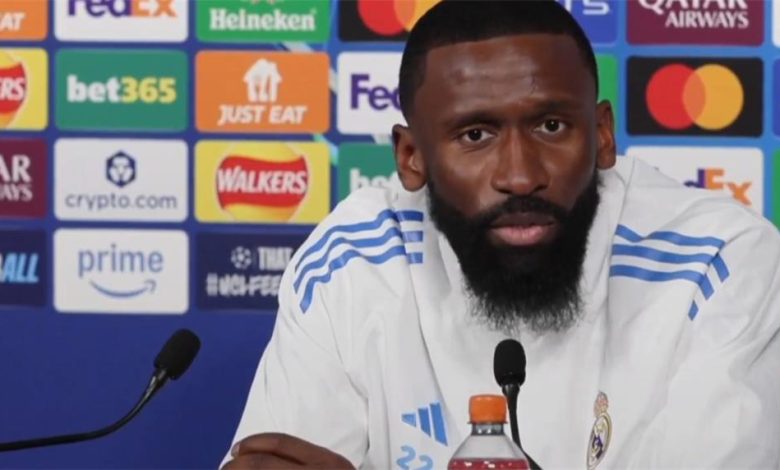 روديجر: التتويج بدوري الأبطال يتطلب مواجهة مانشستر سيتي.. وأتحمس للعب ضد نجمهم