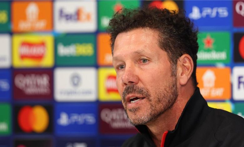 سيميوني: ديربي مدريد يحمل لي قيمة كبيرة، وأربيلوا يقوم بجهد رائع