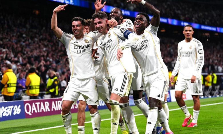 <p><strong>فالفيردي يتألق بهاتريك ويقود ريال مدريد لتحقيق انتصار رائع على مانشستر سيتي في دوري أبطال أوروبا</strong></p>