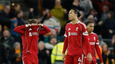 فان دايك يوجه اللوم للاعبي ليفربول عقب الهزيمة المفاجئة أمام ولفرهامبتون
