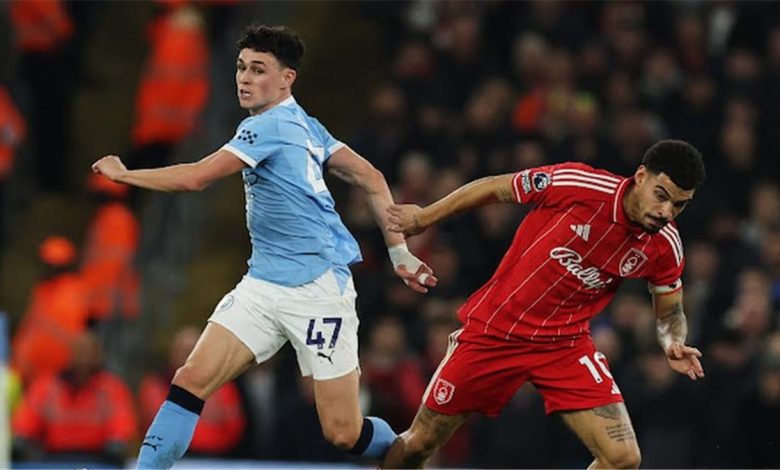 فيديو: جيبس وايت يعدل الكفة لنوتينجهام بينما رودري يستعيد التقدم لمانشستر سيتي