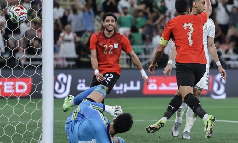 فيديو حصري: عمر مرموش يحرز الهدف الرابع لمصر بتسديدة صاروخية أمام السعودية