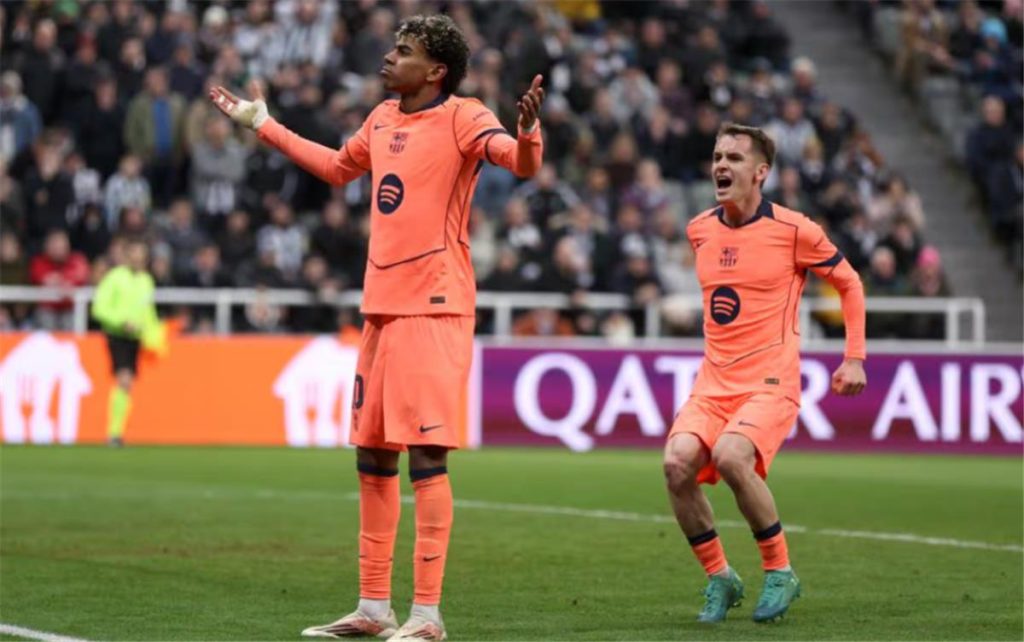 فيديو حصري: لامين يامال يتألق وينقذ برشلونة من الهزيمة بتعادل مثير أمام نيوكاسل في دوري أبطال أوروبا