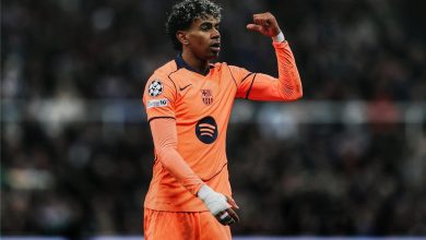 فيديو حصري: لامين يامال يسجل هدف التعادل لبرشلونة أمام نيوكاسل بهدوء.