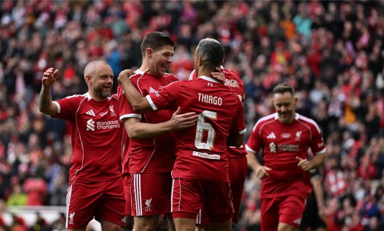 فيديو حصري: محمد زيدان يُسجل في تعادل ليفربول وبوروسيا دورتموند الخيري بحضور يورجن كلوب