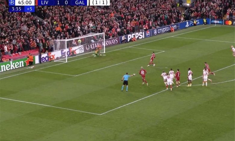 فيديو حصري: "محمد صلاح يفشل في تنفيذ ركلة جزاء مع ليفربول أمام جالطة سراي"