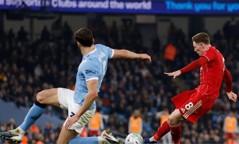 فيديو | مانشستر سيتي يتعثر في مباراة التعادل مع نوتينجهام فورست في الدوري الإنجليزي