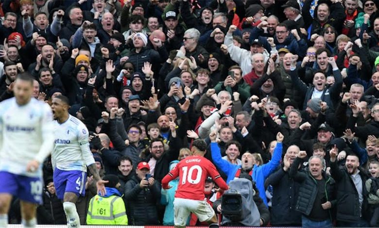 فيديو: مانشستر يونايتد يتفوق على أستون فيلا ويعتلي المركز الثالث في الدوري الإنجليزي