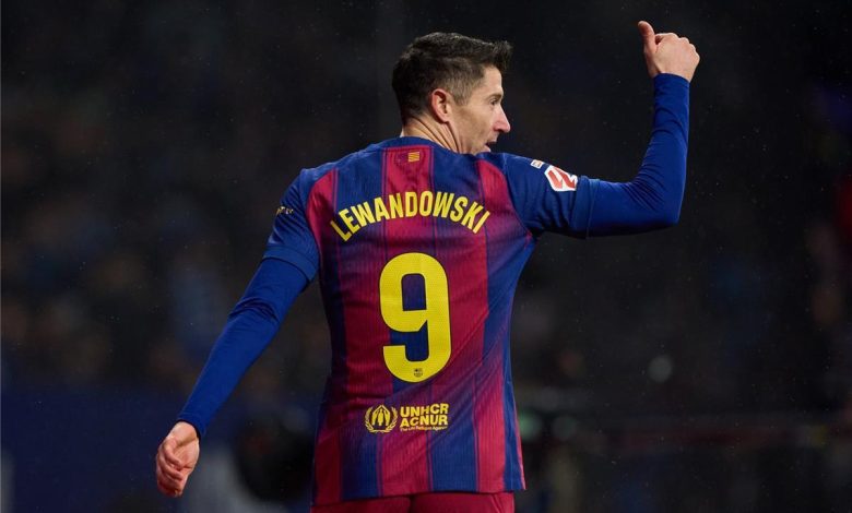 ليڤاندوفسكي: موقفه من المشاركة في مواجهة أتلتيك بلباو بالدوري الإسباني