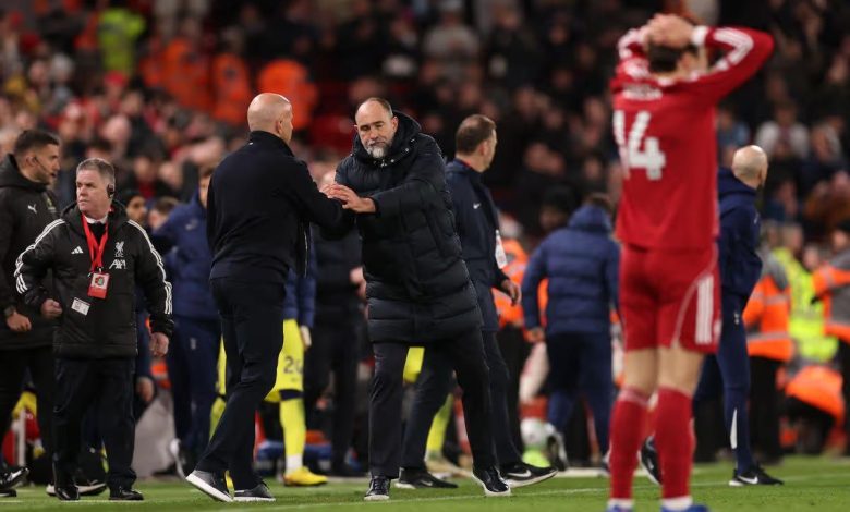 مطالبات قوية بإقالة سلوت من تدريب ليفربول قبل مواجهة جالطة سراي