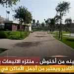 منتزه السليّل بالنبهانية يجذب الزوار بعد تزيين أراضيه بالخضرة جراء الأمطار