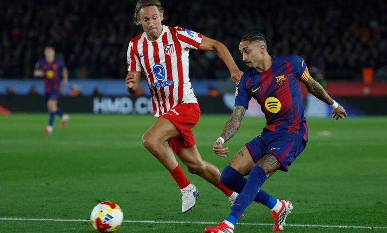 موعد المباراة المقبلة لبرشلونة بعد انتصاره على أتلتيكو مدريد في كأس ملك إسبانيا