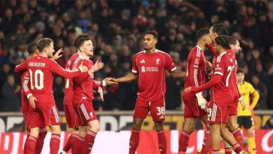 موعد مباراة ليفربول المقبلة بعد انتصاره على ولفرهامبتون في كأس الاتحاد الإنجليزي