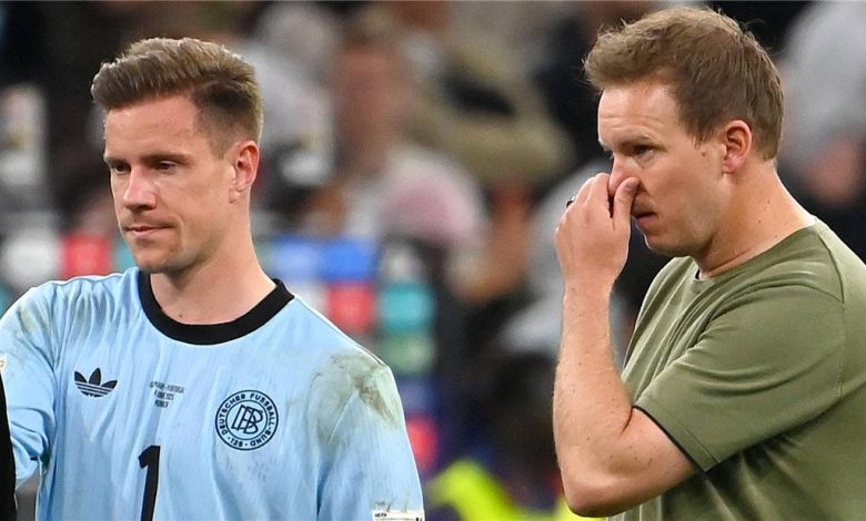 ناجلسمان يدعم تير شتيجن: وضعه يُثير التعاطف