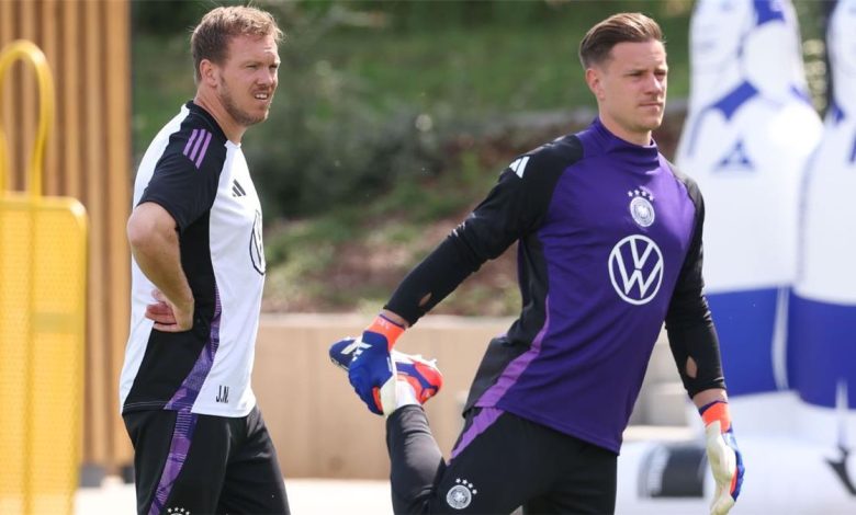 ناجلسمان يكشف فرص تير شتيجن في تمثيل ألمانيا بكأس العالم